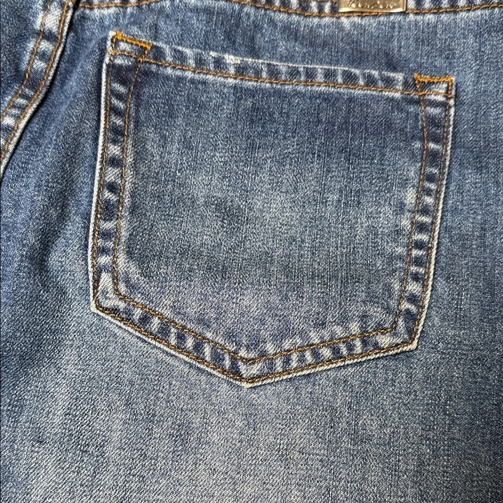 KanCan Denim Button-Up Skirt Size Small